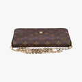Pochette Felicie Brown Monogram Canvas M61276 IC Chipポシェット フェリシー モノグラム/ブラウン モノグラムキャンバス M61276 ICチップ