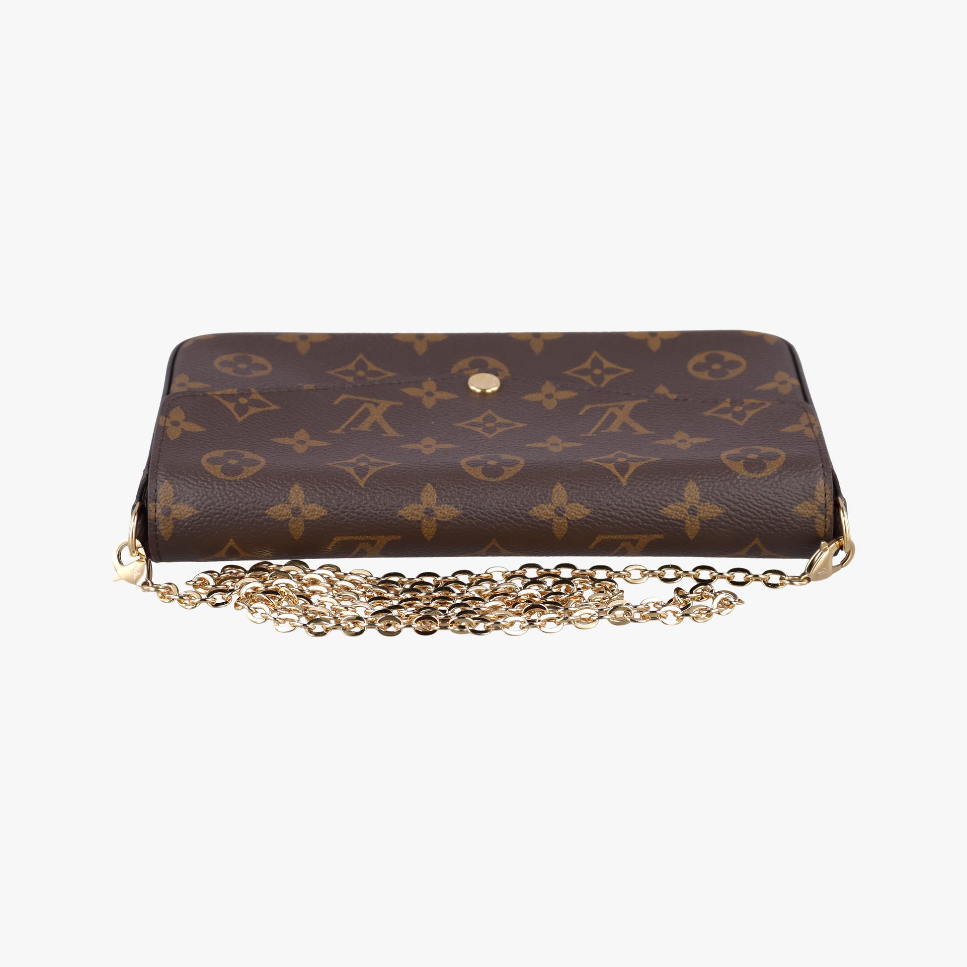 Pochette Felicie Brown Monogram Canvas M61276 IC Chipポシェット フェリシー モノグラム/ブラウン モノグラムキャンバス M61276 ICチップ