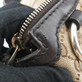 Sukey Beige × Dark Brown canvas×leather 247902 C013416463スーキー ベージュ×ダークブラウン キャンバス×レザー 247902 C013416463