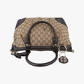 Sukey Beige × Dark Brown canvas×leather 247902 C013416463スーキー ベージュ×ダークブラウン キャンバス×レザー 247902 C013416463