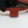 GG Running Beige×orange canvas×leather 247185 B8710370ジージーランニング ベージュ x オレンジ キャンバス×レザー 247185 B8710370
