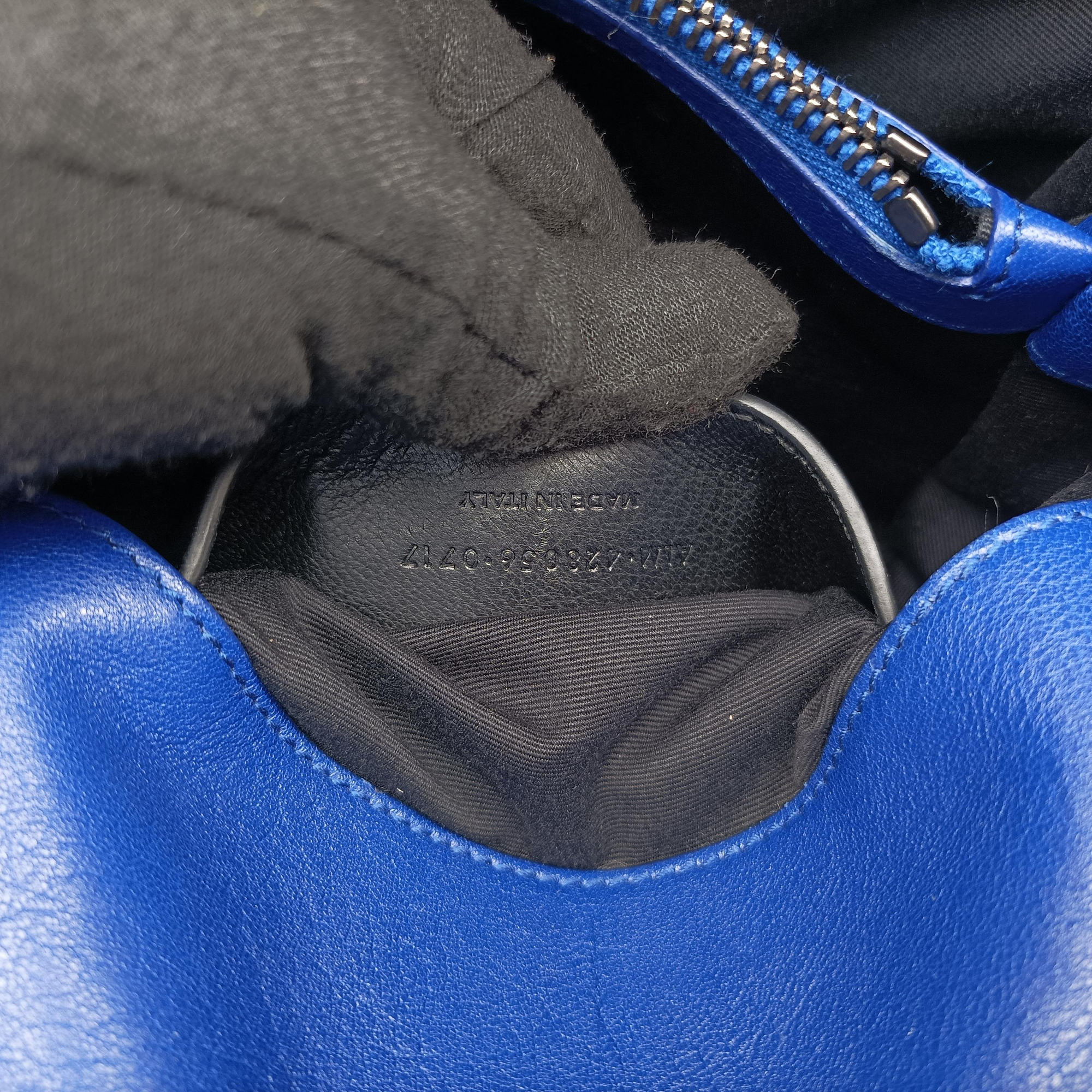 COLLEGE Blue Leather 428056 ALM.428056.0717カレッジ ブルー レザー 428056 ALM.428056.0717