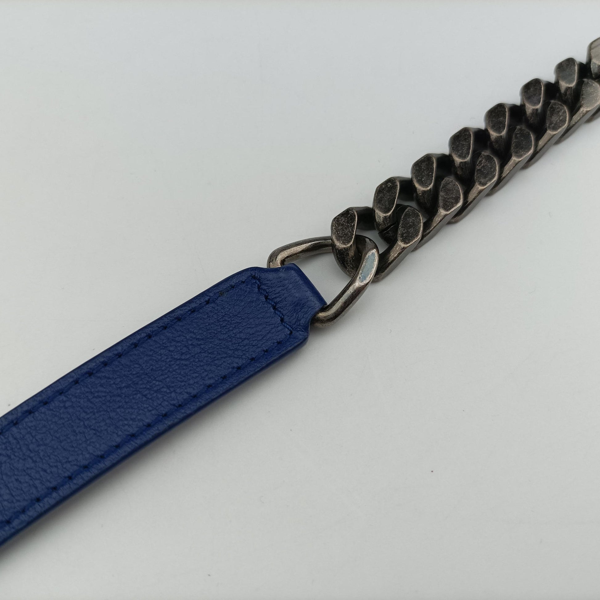 COLLEGE Blue Leather 428056 ALM.428056.0717カレッジ ブルー レザー 428056 ALM.428056.0717