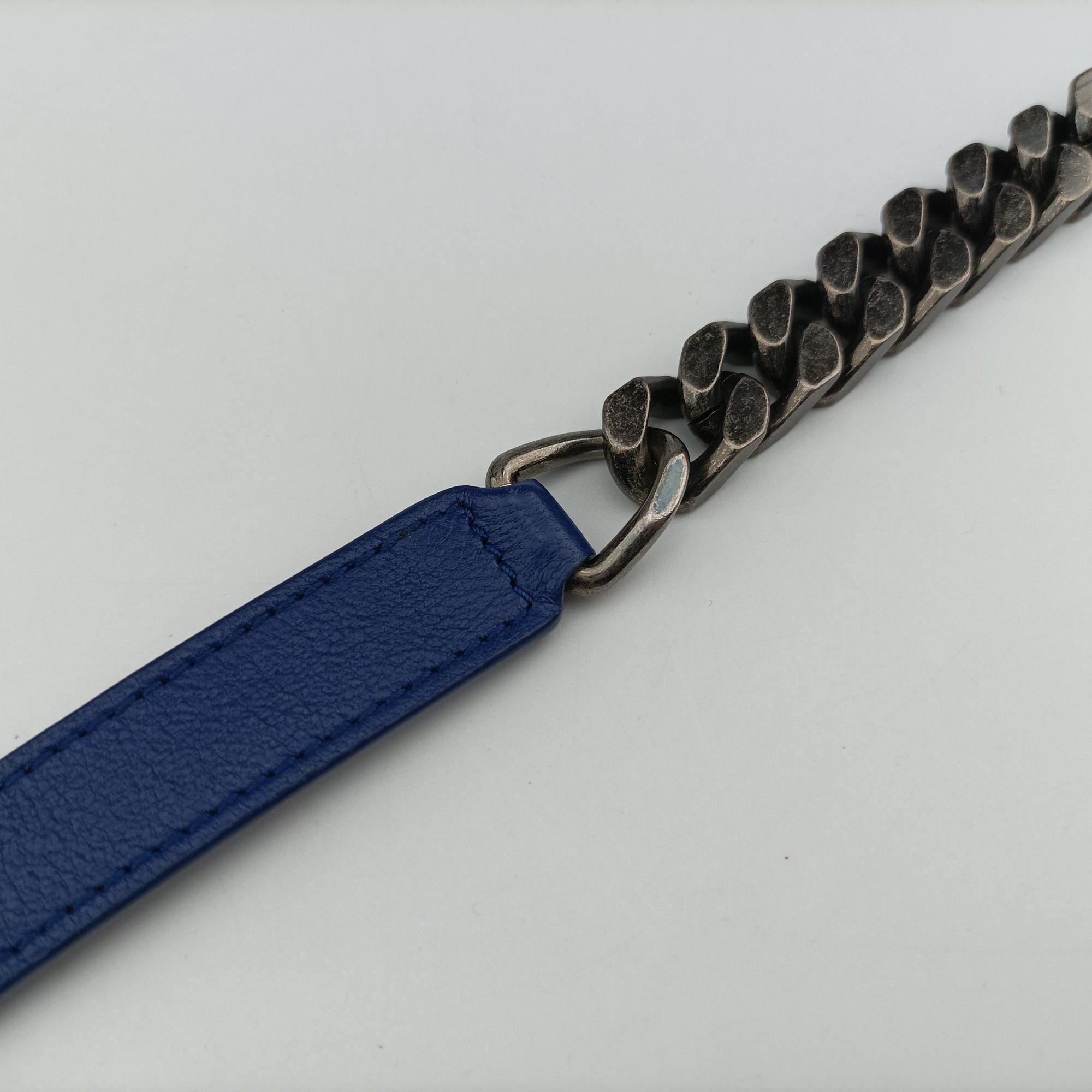 COLLEGE Blue Leather 428056 ALM.428056.0717カレッジ ブルー レザー 428056 ALM.428056.0717