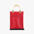 SUNSHINE SHOPPER Red Leather 8BS051 8BS051 AHNV 12085-219サンシャイン ショッパー レッド レザー 8BS051 8BS051 AHNV 12085-219
