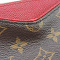PALLAS Clutch brown×CERISE Monogram Canvas×calf leather M41638 GI0187パラス クラッチ モノグラム/ブラウン×スリーズ モノグラムキャンバス×カーフレザー M41638 GI0187