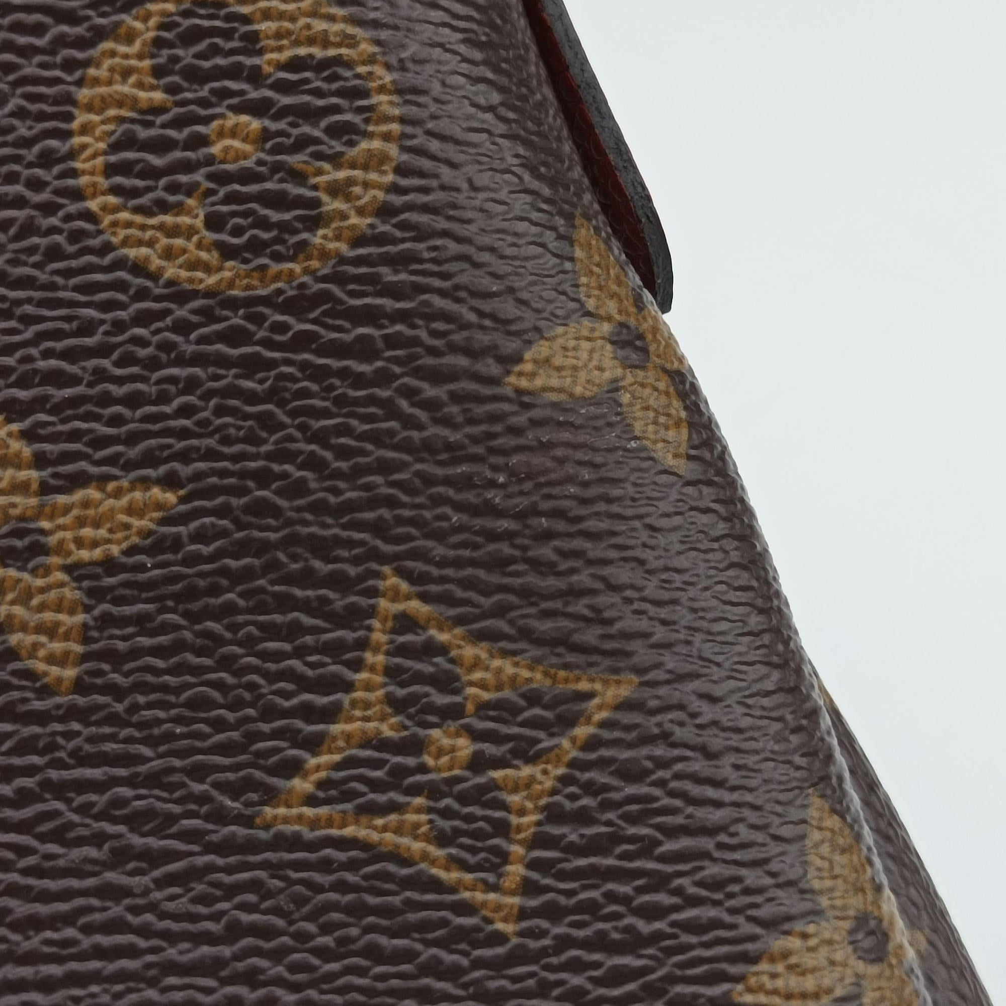 PALLAS Clutch brown×CERISE Monogram Canvas×calf leather M41638 GI0187パラス クラッチ モノグラム/ブラウン×スリーズ モノグラムキャンバス×カーフレザー M41638 GI0187