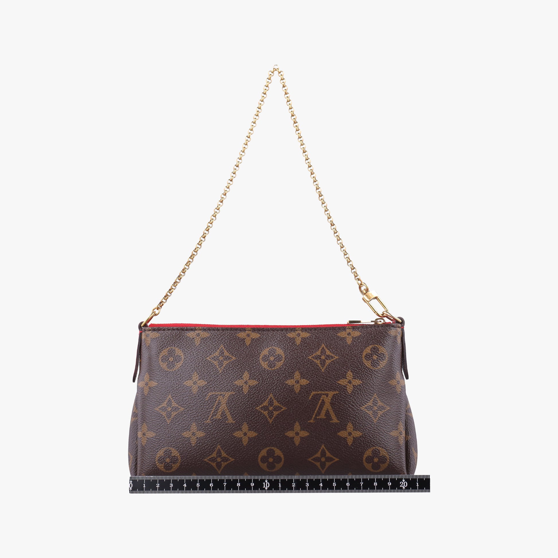 PALLAS Clutch brown×CERISE Monogram Canvas×calf leather M41638 GI0187パラス クラッチ モノグラム/ブラウン×スリーズ モノグラムキャンバス×カーフレザー M41638 GI0187