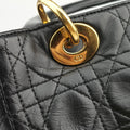 Lady Dior Black lambskin MA-0917レディディオール ブラック ラムスキン MA-0917