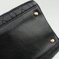 Lady Dior Black lambskin MA-0917レディディオール ブラック ラムスキン MA-0917