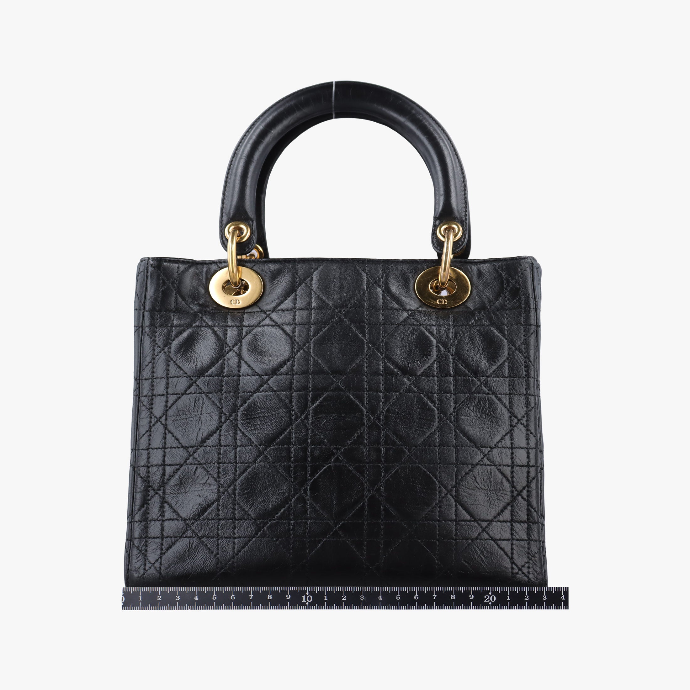 Lady Dior Black lambskin MA-0917レディディオール ブラック ラムスキン MA-0917