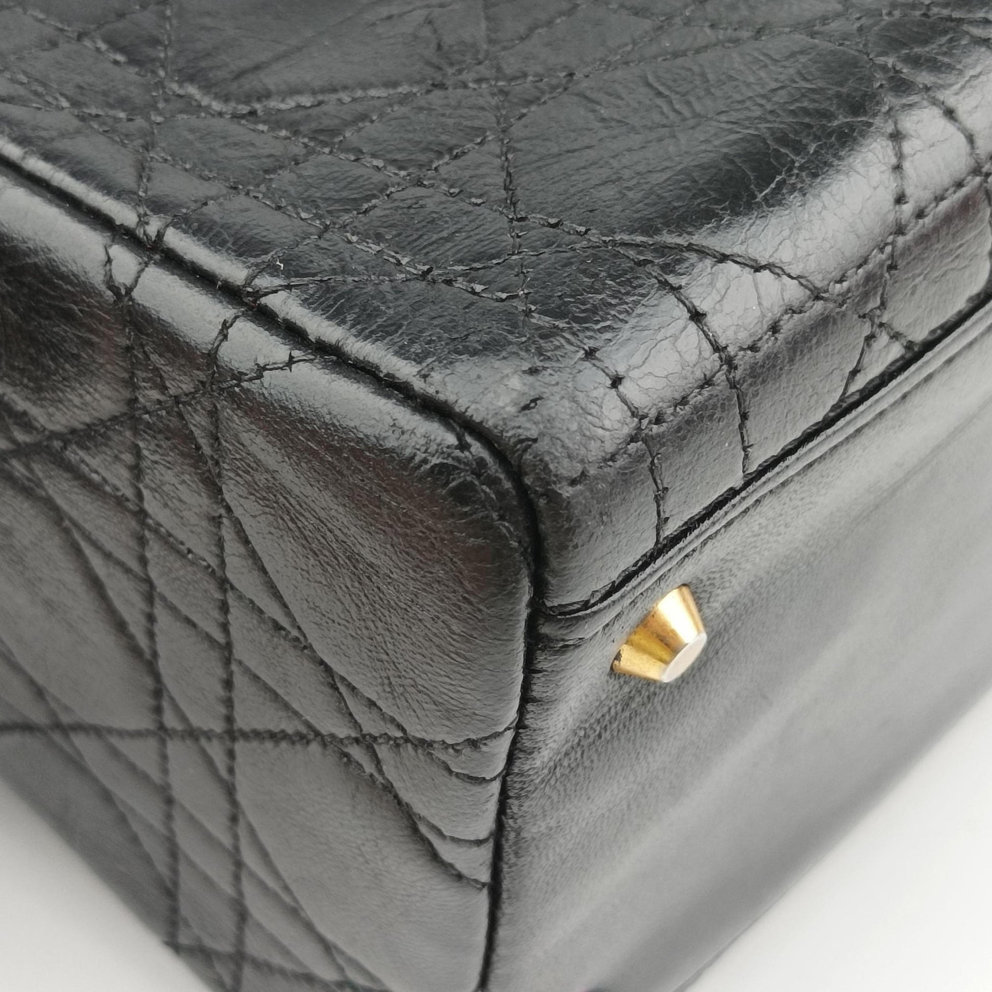 Lady Dior Black lambskin MA-0917レディディオール ブラック ラムスキン MA-0917