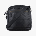 GG Imprime Messenger Black Leather 201448 B015835471GGインプリメ メッセンジャー ブラック レザー 201448 B015835471