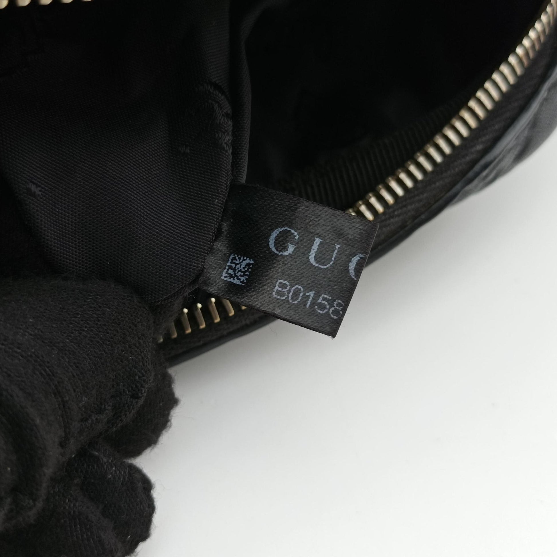 GG Imprime Messenger Black Leather 201448 B015835471GGインプリメ メッセンジャー ブラック レザー 201448 B015835471
