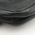 GG Imprime Messenger Black Leather 201448 B015835471GGインプリメ メッセンジャー ブラック レザー 201448 B015835471