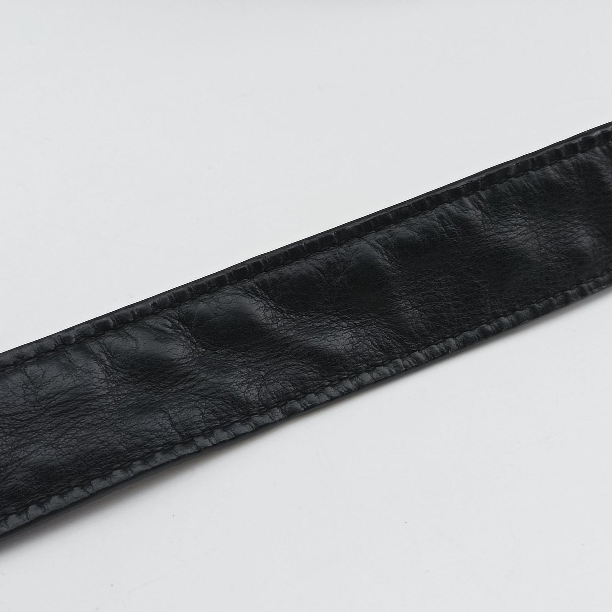 GG Imprime Messenger Black Leather 201448 B015835471GGインプリメ メッセンジャー ブラック レザー 201448 B015835471