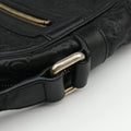 GG Imprime Messenger Black Leather 201448 B015835471GGインプリメ メッセンジャー ブラック レザー 201448 B015835471