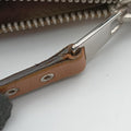 Street Chic Beige × Camel Canvas × Leather BO A 0093ストリートシック ベージュ×キャメル キャンバス×レザー BO A 0093