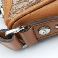 Street Chic Beige × Camel Canvas × Leather BO A 0093ストリートシック ベージュ×キャメル キャンバス×レザー BO A 0093