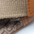 Street Chic Beige × Camel Canvas × Leather BO A 0093ストリートシック ベージュ×キャメル キャンバス×レザー BO A 0093