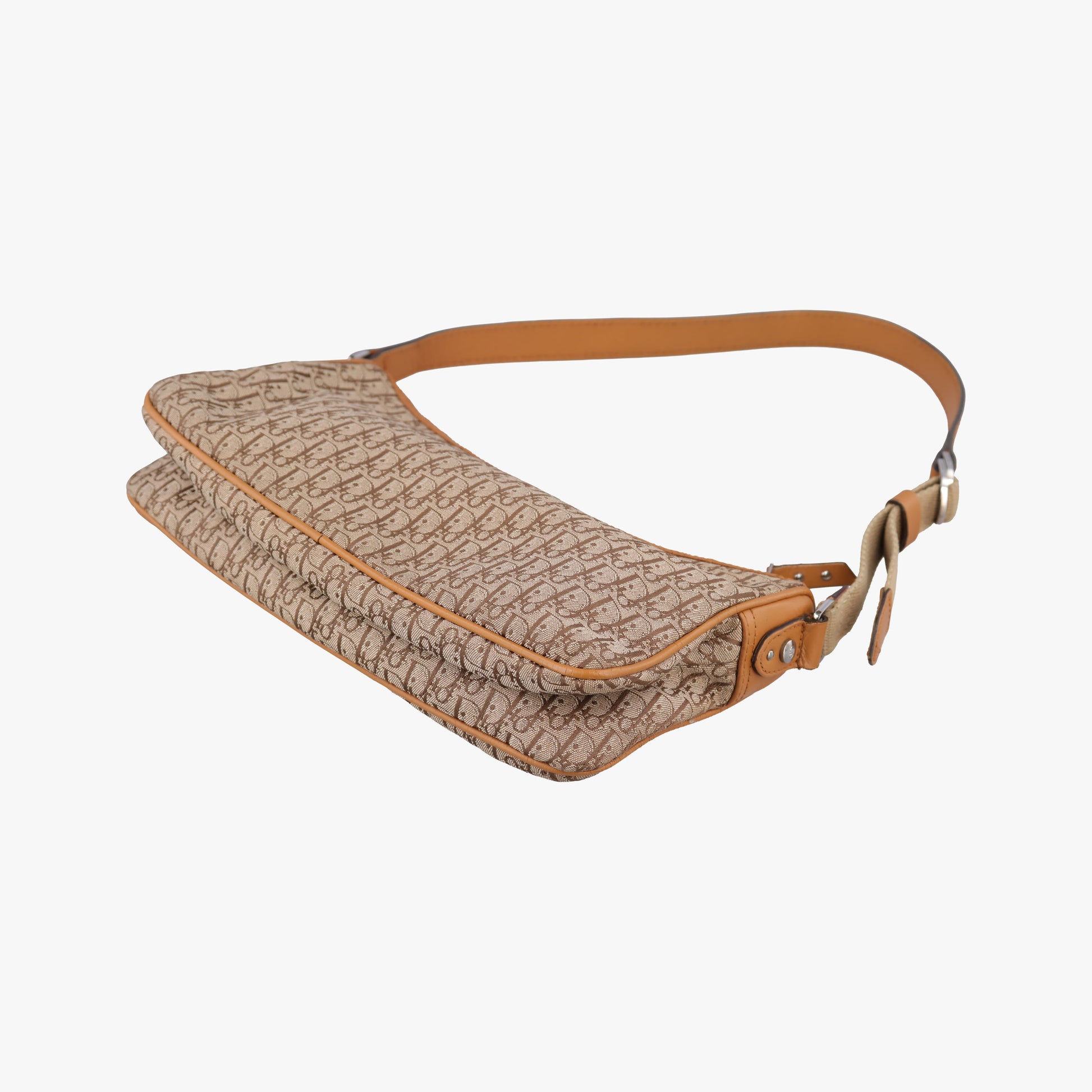 Street Chic Beige × Camel Canvas × Leather BO A 0093ストリートシック ベージュ×キャメル キャンバス×レザー BO A 0093