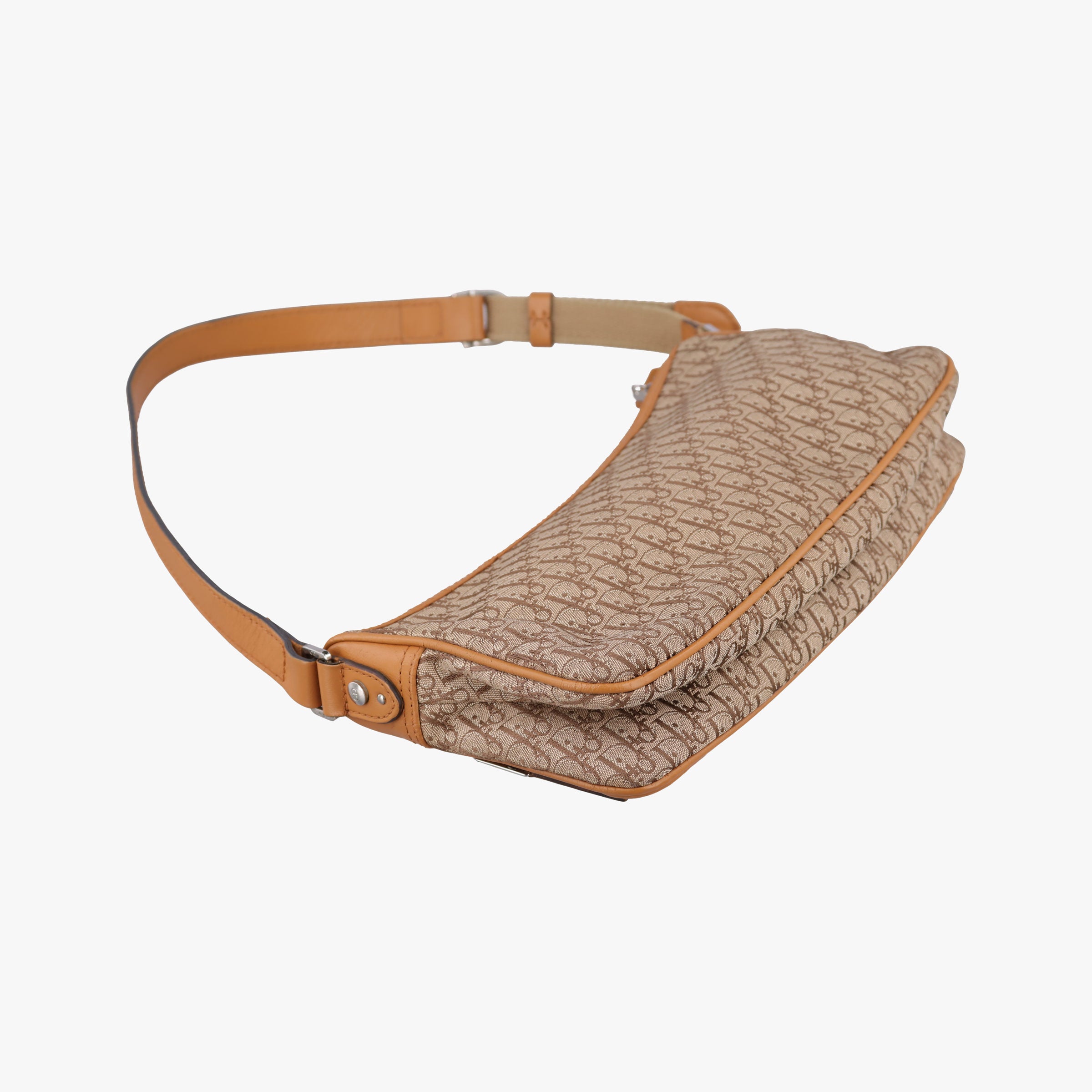 Street Chic Beige × Camel Canvas × Leather BO A 0093ストリートシック ベージュ×キャメル キャンバス×レザー BO A 0093