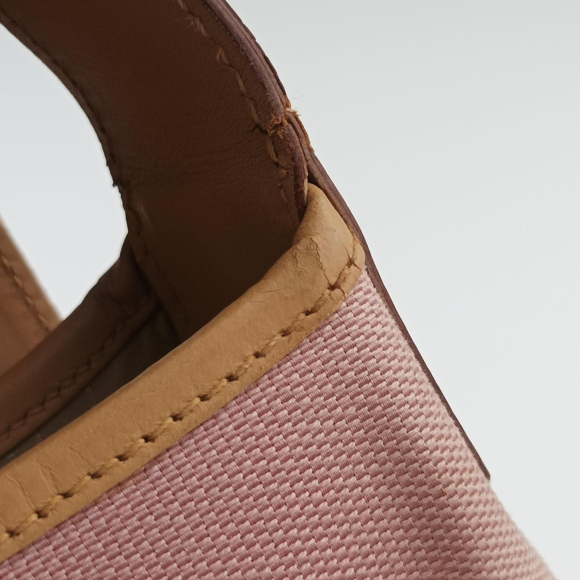 Jackie Brown × Pink Canvas × Leather 001 38 ジャッキー ブラウン × ピンク キャンバス×レザー 001 38 