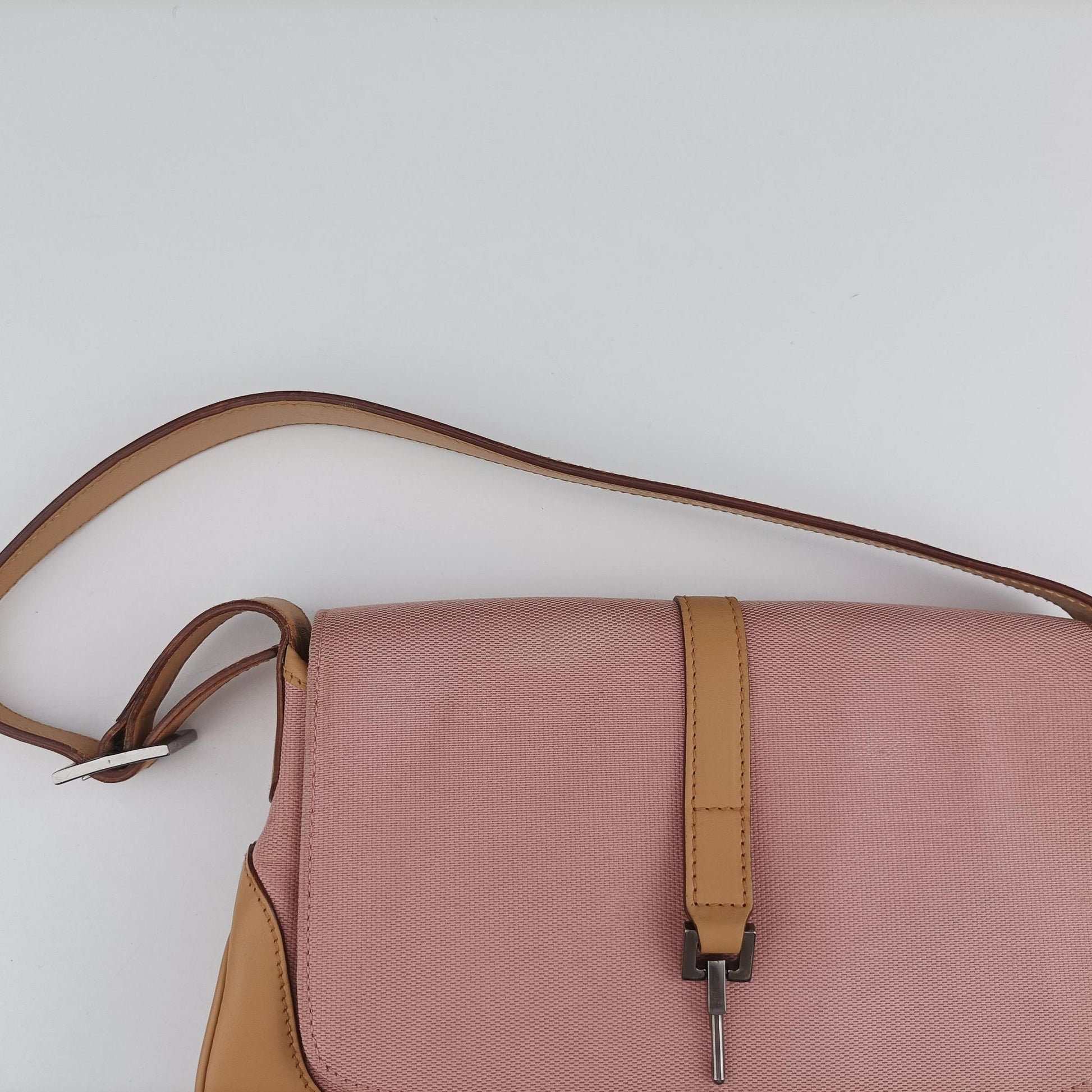Jackie Brown × Pink Canvas × Leather 001 38 ジャッキー ブラウン × ピンク キャンバス×レザー 001 38 