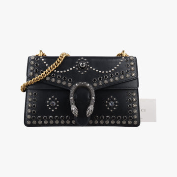 Dionysus Black Leather 400249 G021267669ディオニュソス ブラック レザー 400249 G021267669