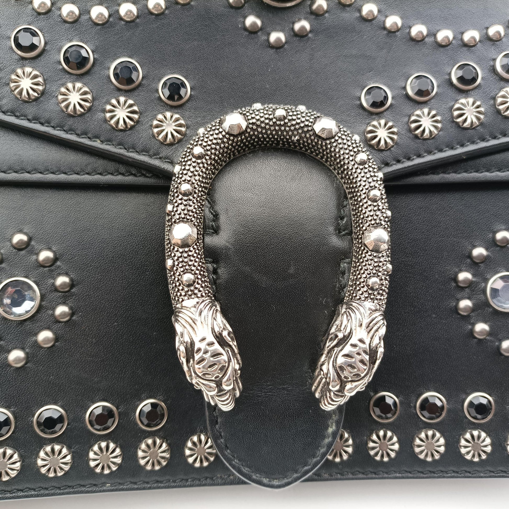 Dionysus Black Leather 400249 G021267669ディオニュソス ブラック レザー 400249 G021267669