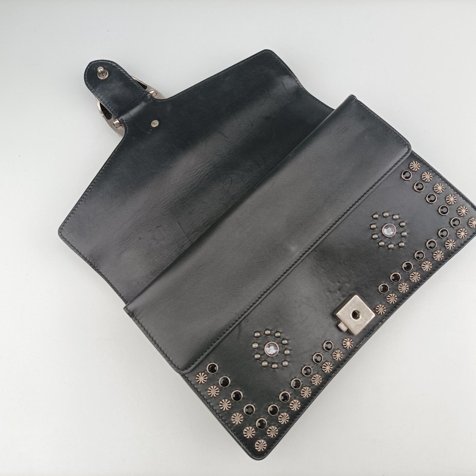 Dionysus Black Leather 400249 G021267669ディオニュソス ブラック レザー 400249 G021267669