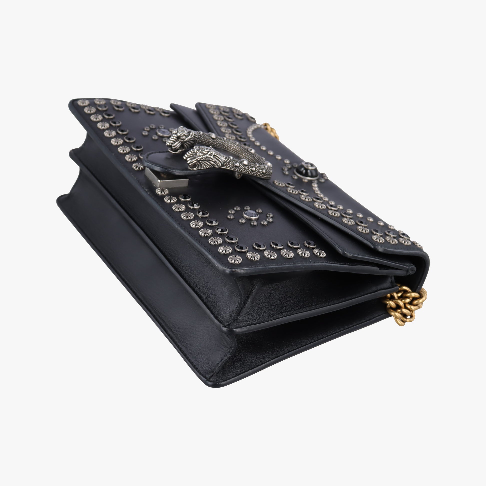 Dionysus Black Leather 400249 G021267669ディオニュソス ブラック レザー 400249 G021267669