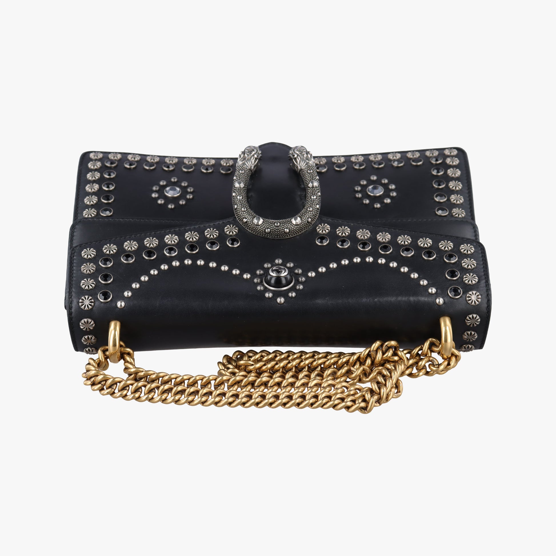 Dionysus Black Leather 400249 G021267669ディオニュソス ブラック レザー 400249 G021267669