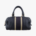 Sherry Line navy Leather 269876 E010583046シェリーライン ネイビー レザー 269876 E010583046