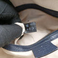 Sherry Line navy Leather 269876 E010583046シェリーライン ネイビー レザー 269876 E010583046