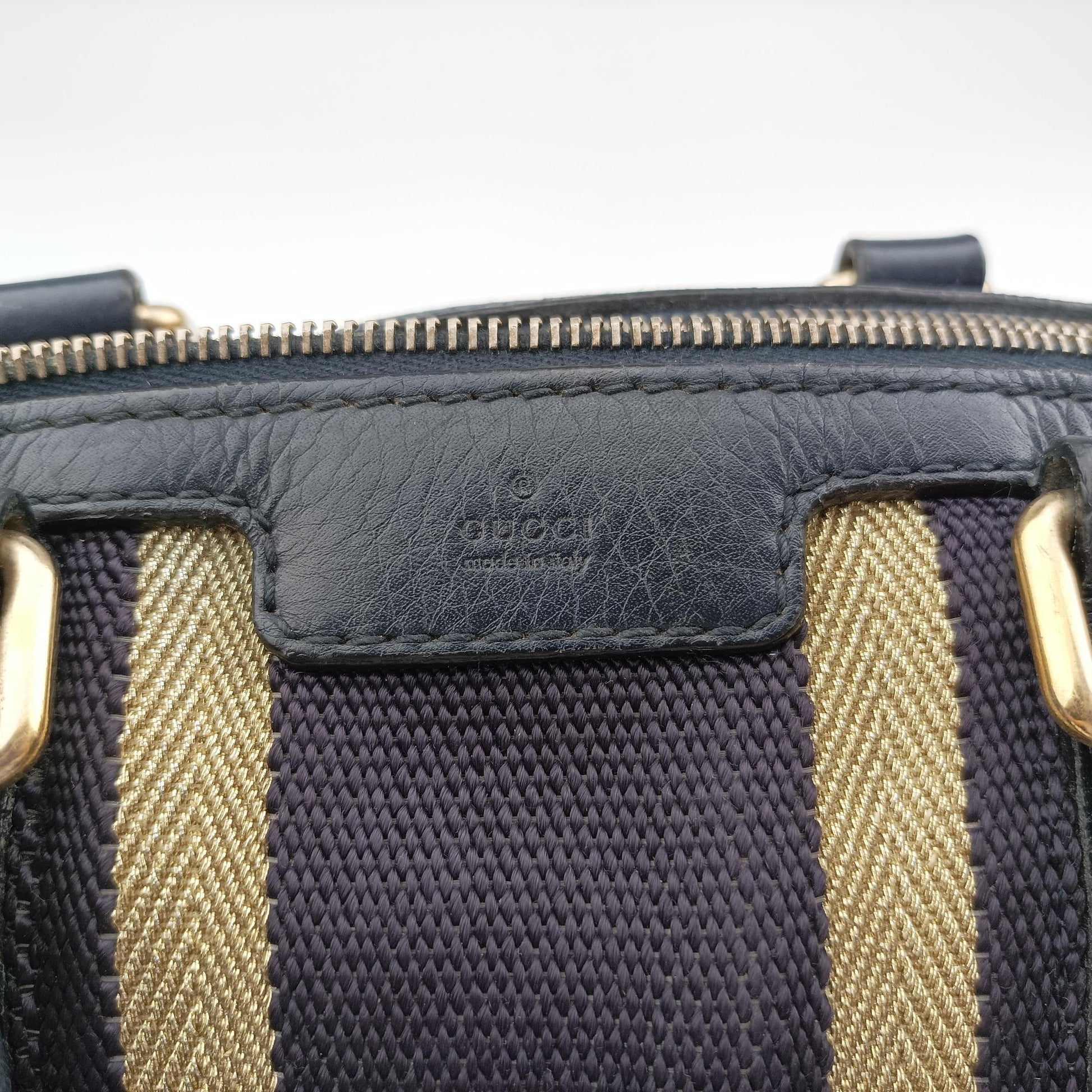 Sherry Line navy Leather 269876 E010583046シェリーライン ネイビー レザー 269876 E010583046