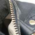 Sherry Line navy Leather 269876 E010583046シェリーライン ネイビー レザー 269876 E010583046