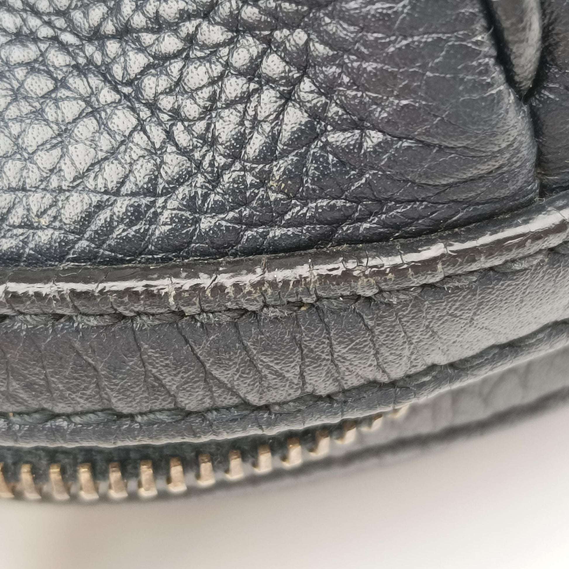 Sherry Line navy Leather 269876 E010583046シェリーライン ネイビー レザー 269876 E010583046
