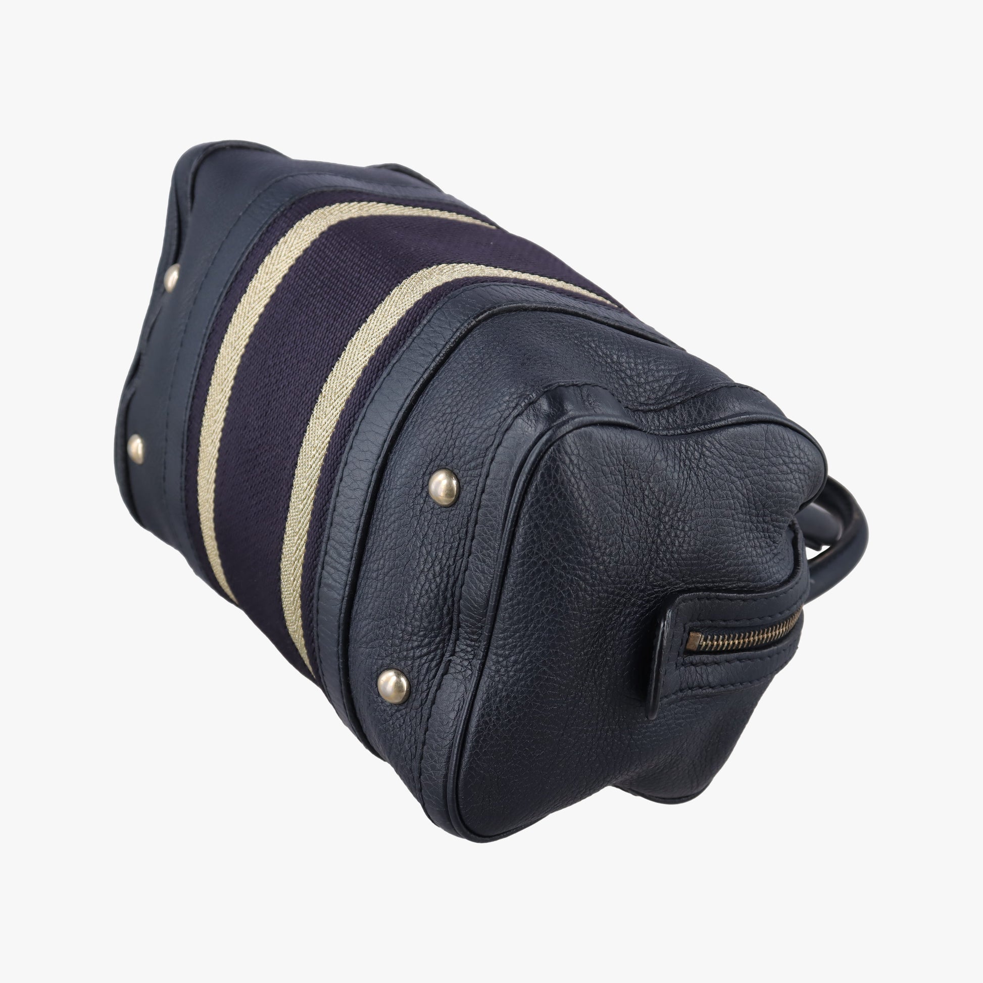 Sherry Line navy Leather 269876 E010583046シェリーライン ネイビー レザー 269876 E010583046