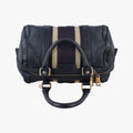 Sherry Line navy Leather 269876 E010583046シェリーライン ネイビー レザー 269876 E010583046