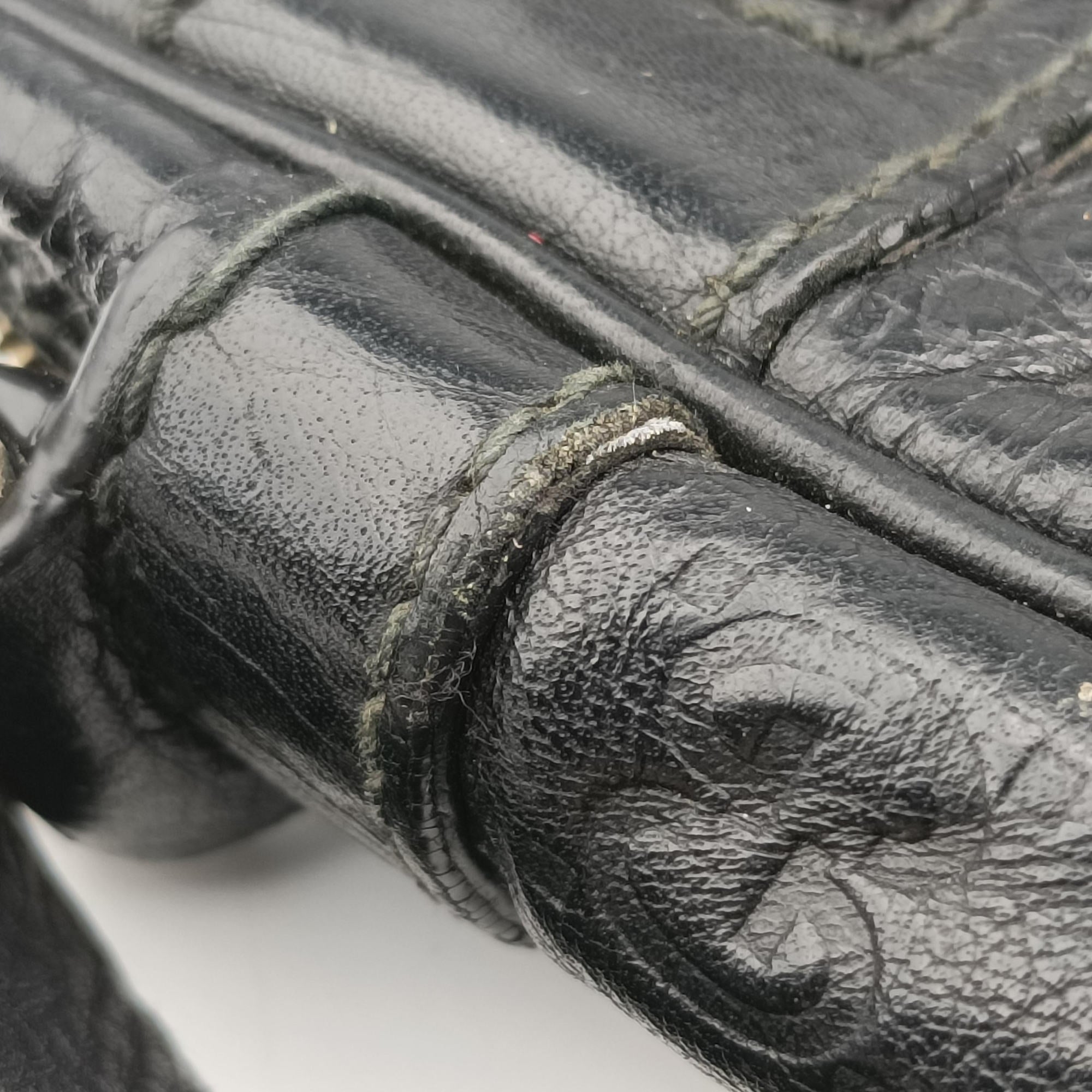 GG Imprime Messenger Black Leather 201448 Lot number unknownGGインプリメ メッセンジャー ブラック レザー 201448 製番不明