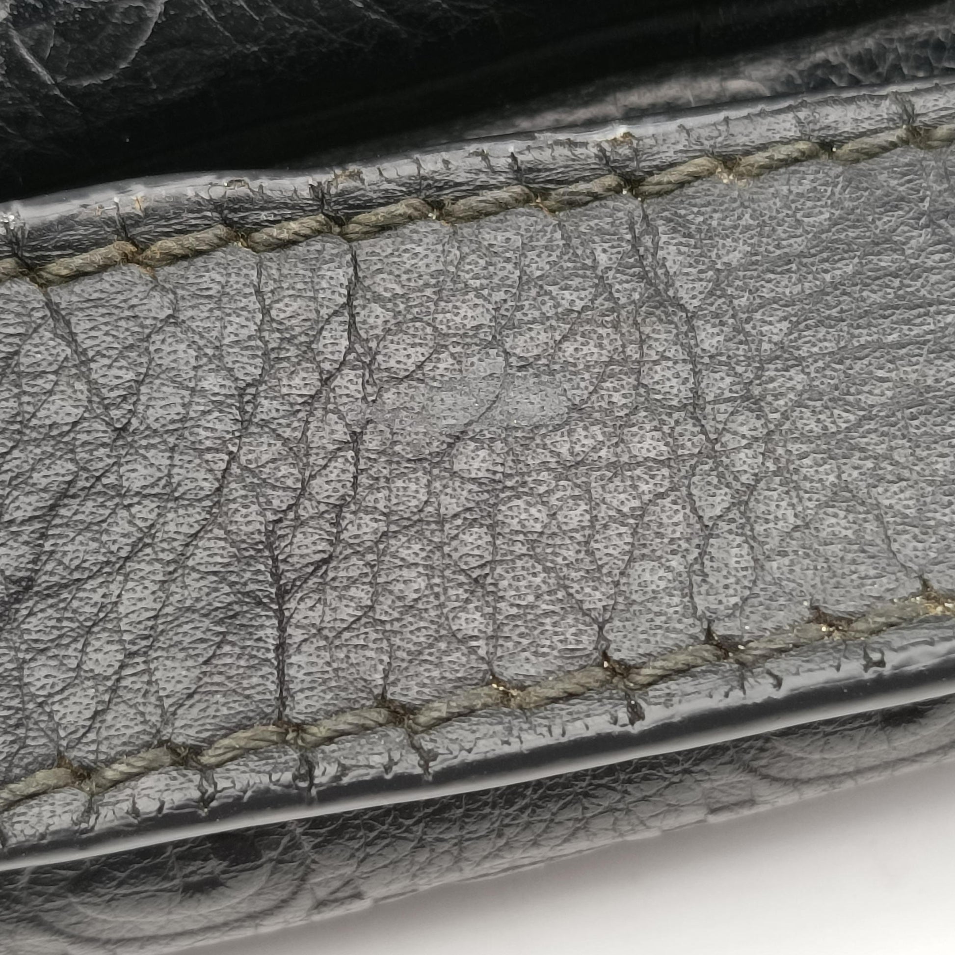 GG Imprime Messenger Black Leather 201448 Lot number unknownGGインプリメ メッセンジャー ブラック レザー 201448 製番不明