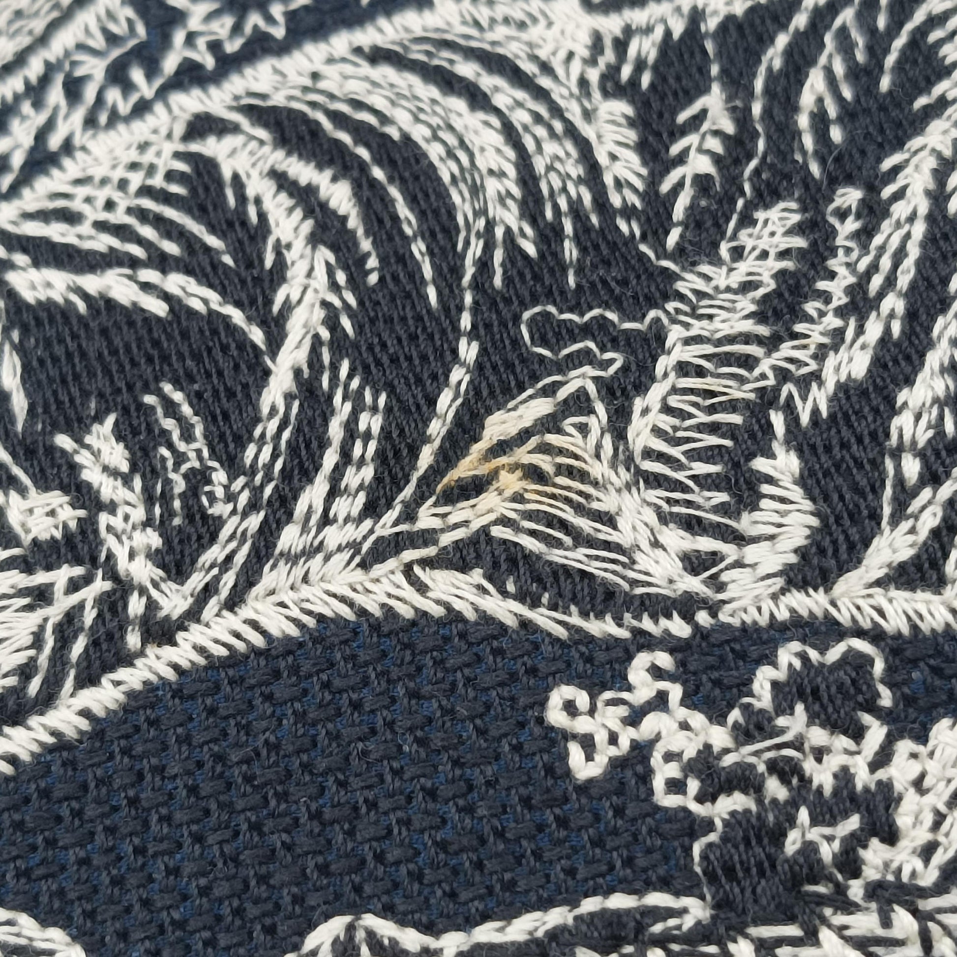 Book Tote Navy Jacquard 50-MA-0242ブックトート ネイビー ジャガード 50-MA-0242