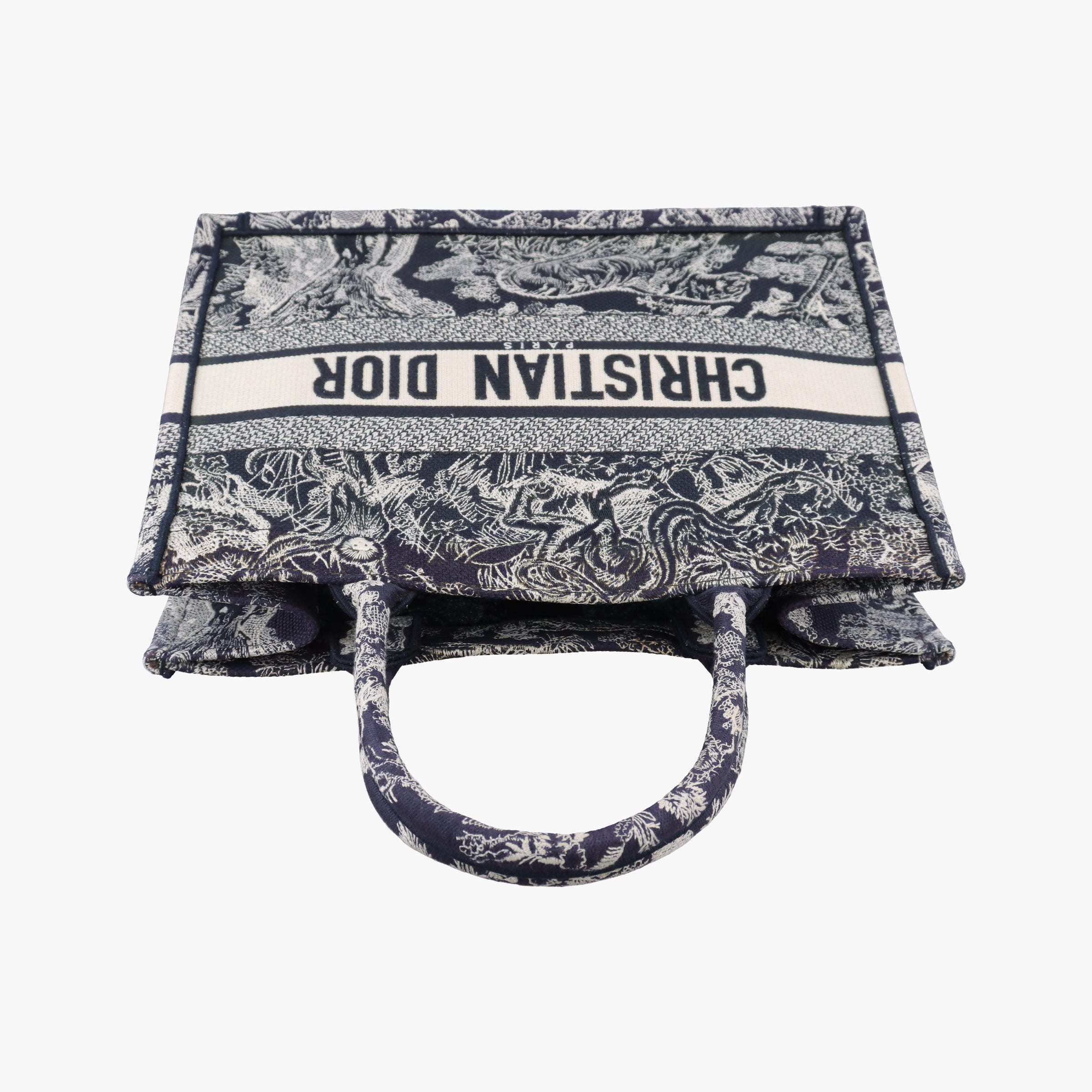 Book Tote Navy Jacquard 50-MA-0242ブックトート ネイビー ジャガード 50-MA-0242