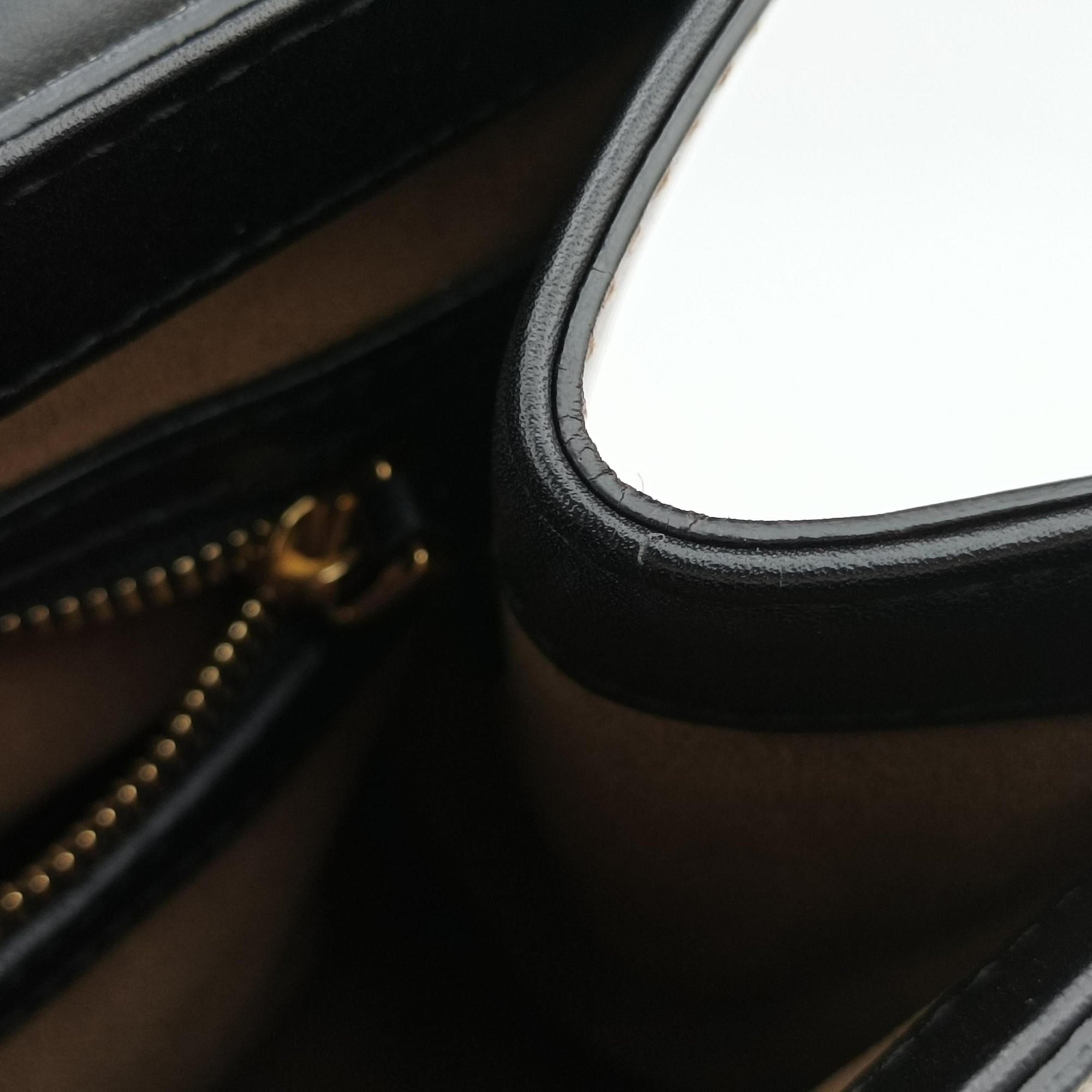 Padlock Beige×black PVC coated canvas×Leather 453188 B025288085パドロック ベージュ×ブラック PVCコーティングキャンバス×レザー 453188 B025288085