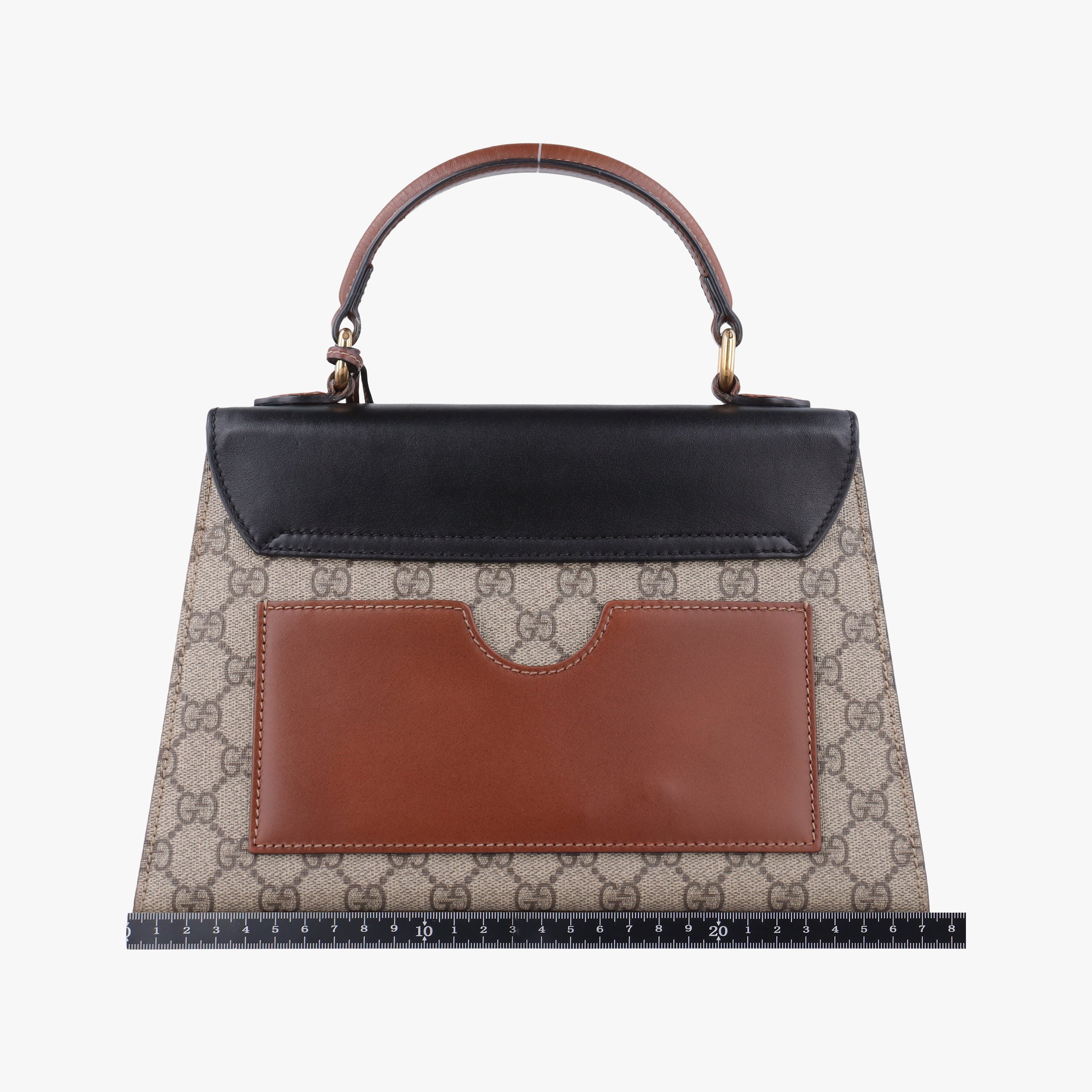 Padlock Beige×black PVC coated canvas×Leather 453188 B025288085パドロック ベージュ×ブラック PVCコーティングキャンバス×レザー 453188 B025288085