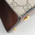 Padlock Beige×black PVC coated canvas×Leather 453188 B025288085パドロック ベージュ×ブラック PVCコーティングキャンバス×レザー 453188 B025288085