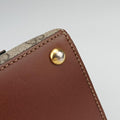 Padlock Beige×black PVC coated canvas×Leather 453188 B025288085パドロック ベージュ×ブラック PVCコーティングキャンバス×レザー 453188 B025288085