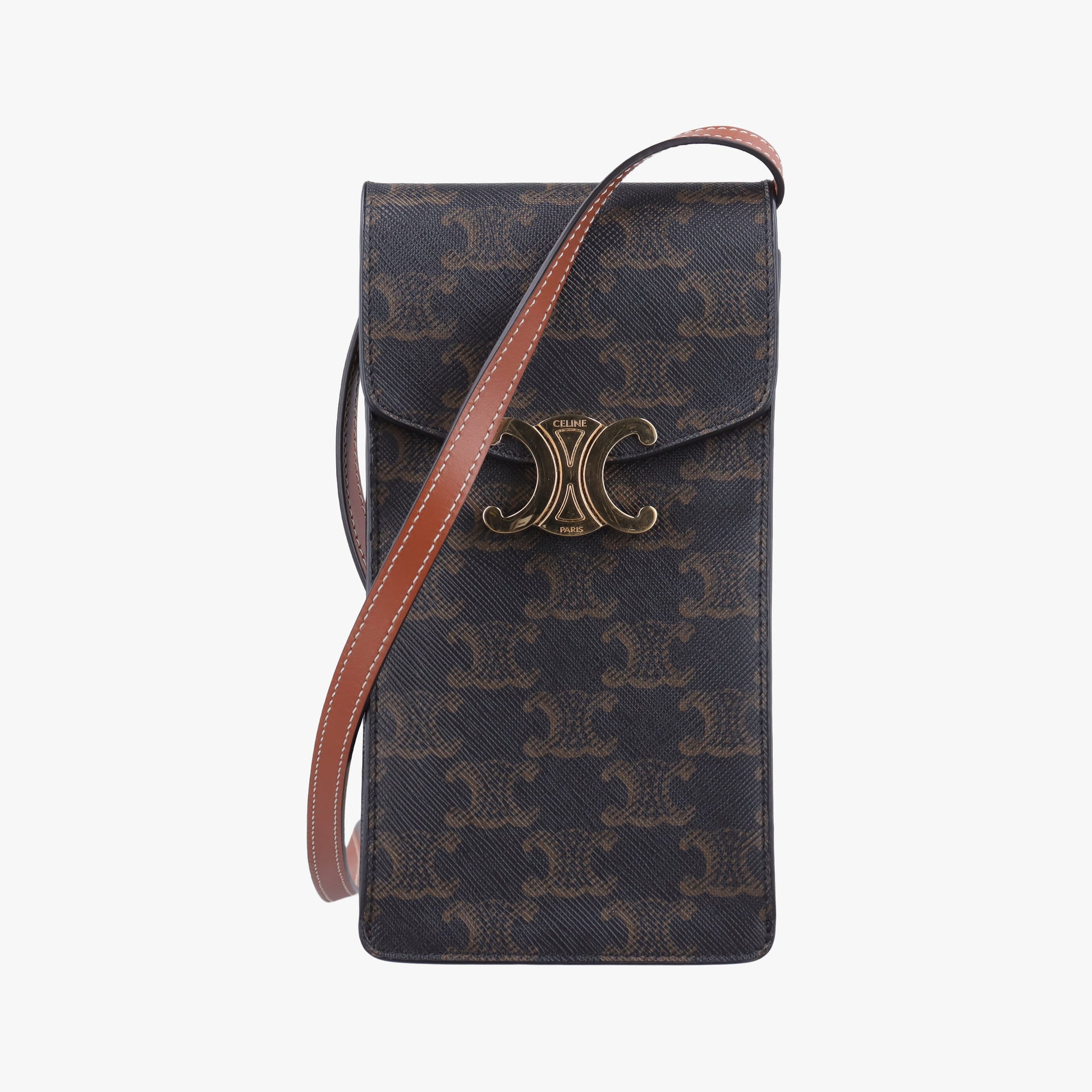 Triomphe Brown PVC coated canvas S-IE-5211トリオンフ ブラウン PVCコーティングキャンバス S-IE-5211
