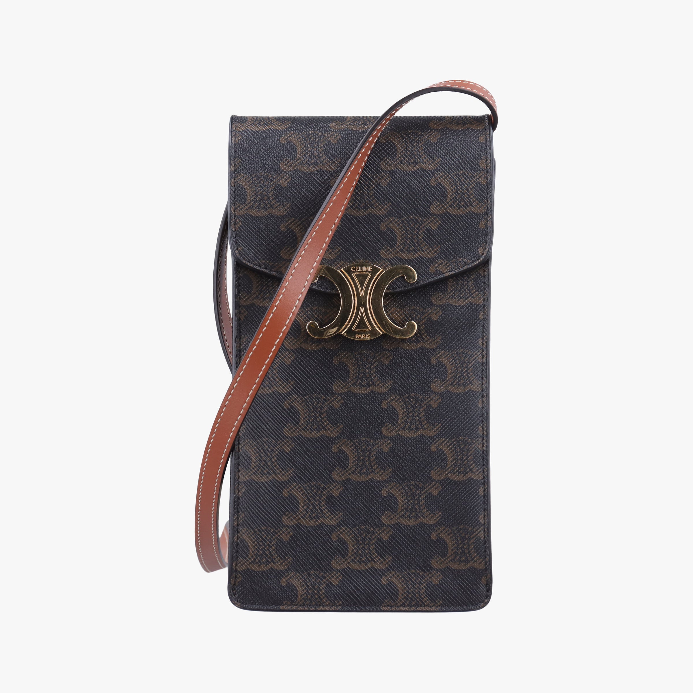 Triomphe Brown PVC coated canvas S-IE-5211トリオンフ ブラウン PVCコーティングキャンバス S-IE-5211